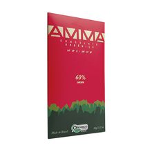 Tablete chocolate 60% cacau 80g - Amma Chocolate