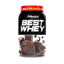 Best Whey Protein Double Chocolate Atlhetica 900g + 100g grátis