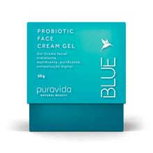 Blue Probiotic Face Cream Pote 50g - Puravida