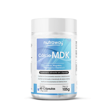 Cálcio MDK 175mg 60caps - Nutraway