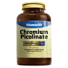 Chromium Picolinate Vitaminlife 250mcg com 90 cápsulas