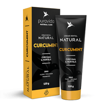 Creme Dental Natural Curcumint Tubo 120g - Puravida