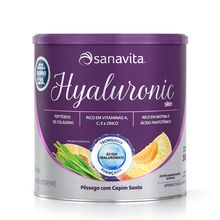 Hyaluronic Skin Pêssego e Capim Santo 300g - Sanavita