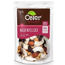 Mix de Nuts e Coco 140g - Oner
