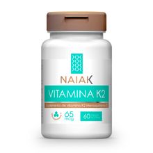 Vitamina K2 Naiak 378mg com 60 cápsulas