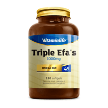 Triple Efa´S 1000mg 120caps - Vitaminlife