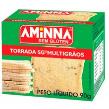 Torrada SG® multigrãos 90g - Aminna