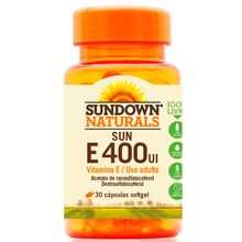 Vitamin E 400UI 30 cápsulas- Sundown
