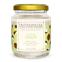 Pasta de Coco 210g - Castanharia