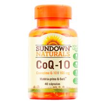 Coenzima Q10 Sundown 100mg com 40 cápsulas