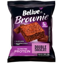 Brownie Double Chocolate Protein Belive 40g