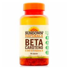 Betacaroteno 6000UI Sundown 90 cápsulas