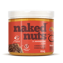 Pasta de Amendoim com Cookies de Chocolate Naked Nuts 450g
