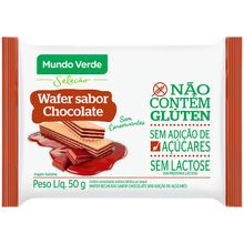 Wafer Chocolate 50g - MV Seleção