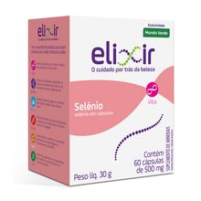 Selênio 500mg 60caps - Elixir