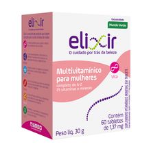 Multivitamínico para Mulheres Elixir 60 tabletes