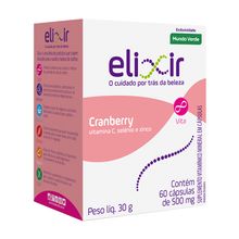 Cranberry Elixir 500mg com 60 cápsulas