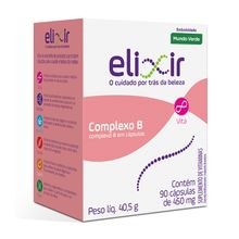 Complexo B 450mg 90caps - Elixir