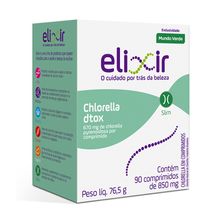 Chlorella Dtox 850mg 90comp - Elixir
