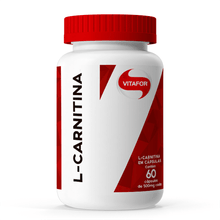 L-Carnitina Vitafor 500mg com 60 cápsulas