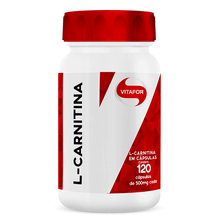 L-Carnitina Vitafor 500mg com 120 cápsulas