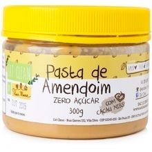 Pasta de Amendoim com Cacau Nibs 300g - Eat Clean