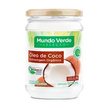 Óleo de Coco Extravirgem Orgânico 500ml - MV Seleção