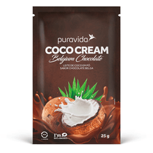 Coco Cream Chocolate Belga sache Puravida 25g