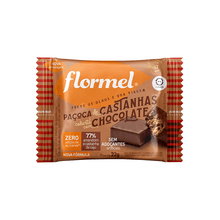 Paçoca de Castanhas com Chocolate Zero Flormel 22g