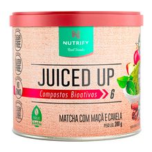 Juiced up matcha maçã canela 200g - Nutrify