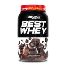 Best Whey Protein Brownie Chocolate Atlhetica 900g + 100g grátis