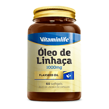 Óleo de Linhaça Vitaminlife 1000mg com 60 cápsulas