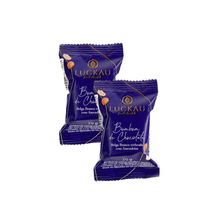 2x Bombom Chocolate Belga Creme Amendoim Luckau 20g