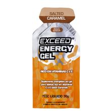 Exceed Energy Gel Salted Caramel Advanced Nutrition  30g