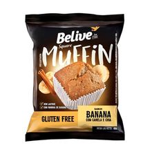 Muffin Banana Canela e Chia 40g - Belive