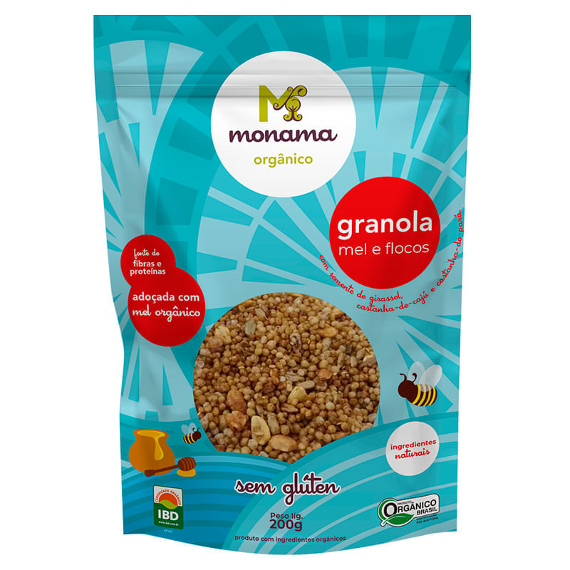 Granola-Mel-e-Flocos--Sem-Gluten-200g---Monama_0