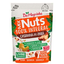 Mix Nuts Integral Castanha do Pará Da Magrinha 50g