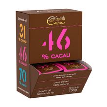 Tablete Chocolate 46% Cacau 5g x 30 - Espírito Cacau