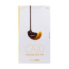 Drageados Castanhas de Cajú e Chocolate 70% 50g - Nutrawell
