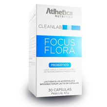 Cleanlab Focus Flora Probiótico 30caps - Atlhetica