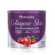 Colágeno Skin Cranberry 200g - Sanavita