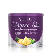 Colágeno Skin Abacaxi Com Hortelã 200g - Sanavita