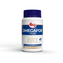Ômegafor Plus Vitafor 1000mg com 60 cápsulas