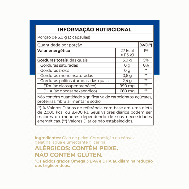 Informações nutricionais