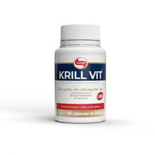 Krill Vit Vitafor 500mg com 60 cápsulas