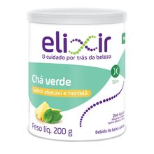 Chá Verde Abacaxi e Hortelã Solúvel Mundo Verde Elixir 200g