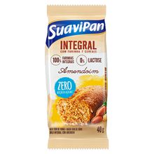Bolinho Integral Zero açúcar de Amendoim 40g - Suavipan
