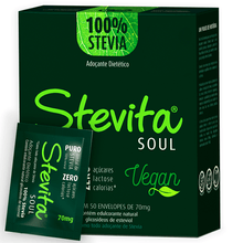 Adoçante 100% Stevia Vegan Stevita 50sch 70mg