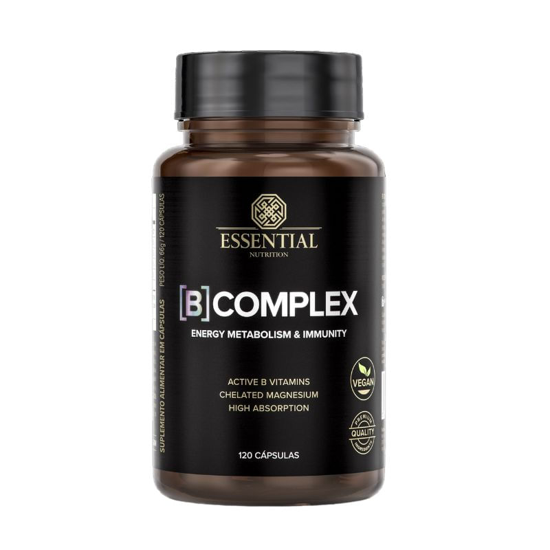 B Complex Essential Nutrition 120Caps - Mundo Verde