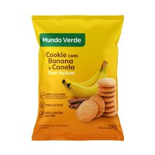 Cookie de Banana com Canela Mundo Verde 100g